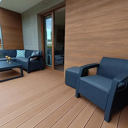 아파트 Aster Aparts Wyspa Sobieszewska *