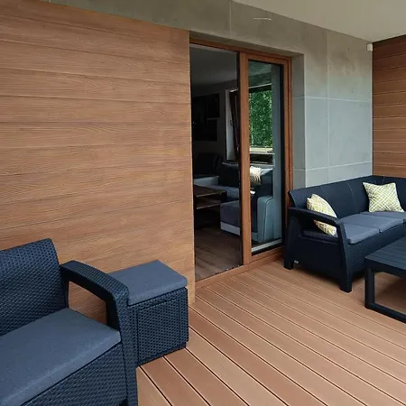 Aster Aparts Wyspa Sobieszewska 公寓